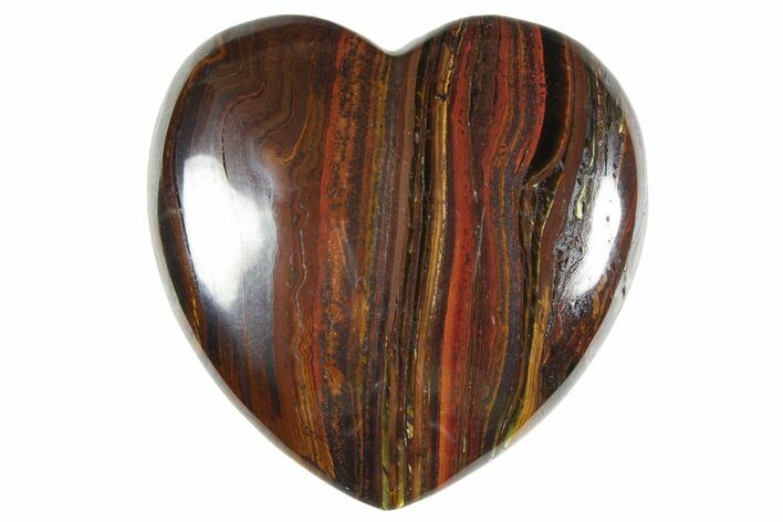 Beautiful Tiger Iron Heart - Billion Years Old #351779